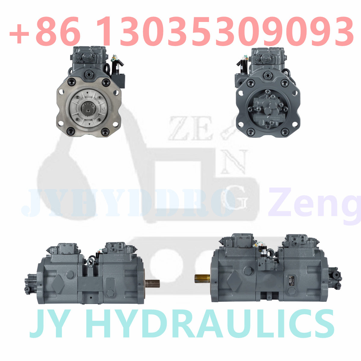 KAWASAKI K3V180DT-9N15 HYDRAULIC PUMP