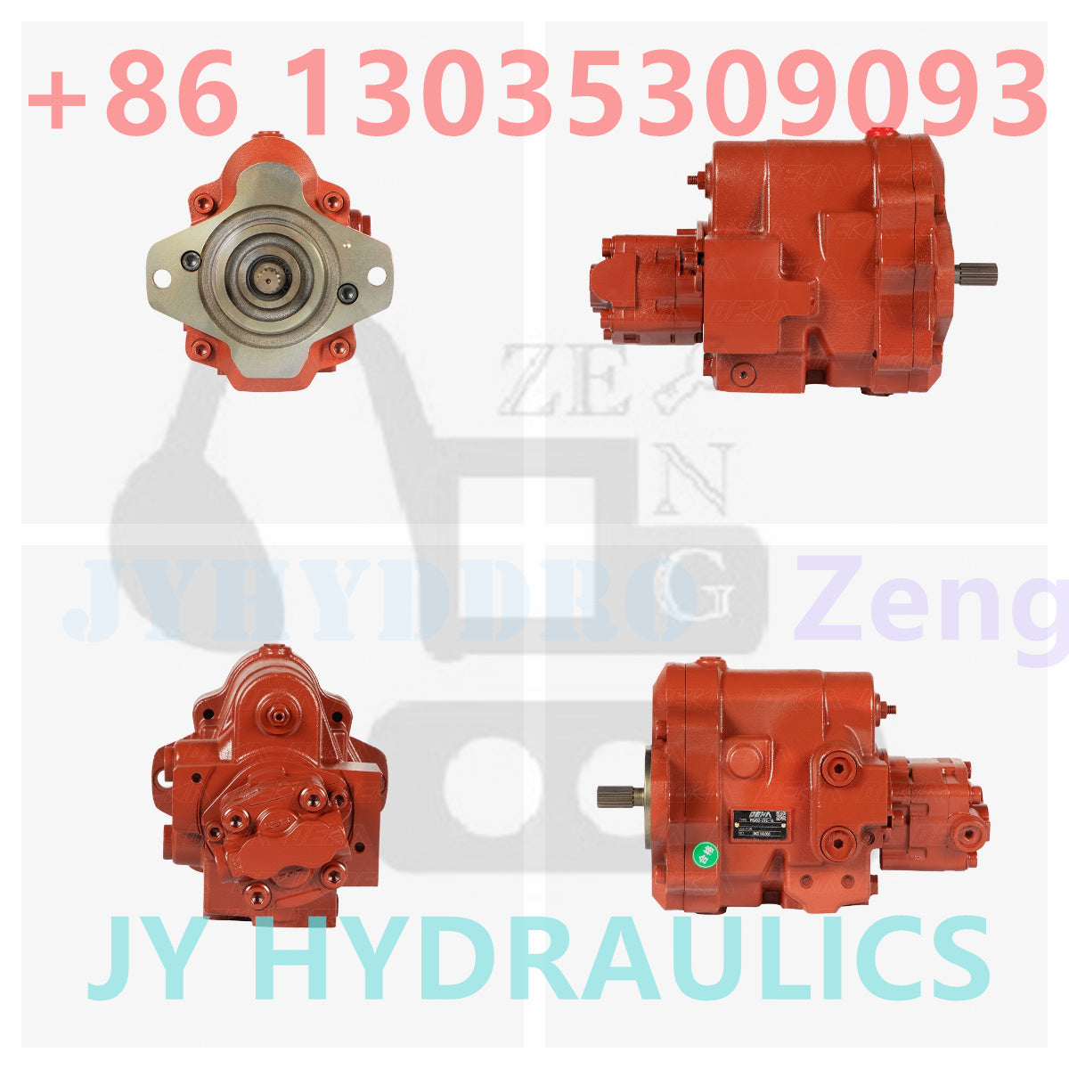 KAYABA PSVD2-27E-15 10T HYDRAULIC PUMP FOR LIUGONG YUCHAI EXCAVATOR
