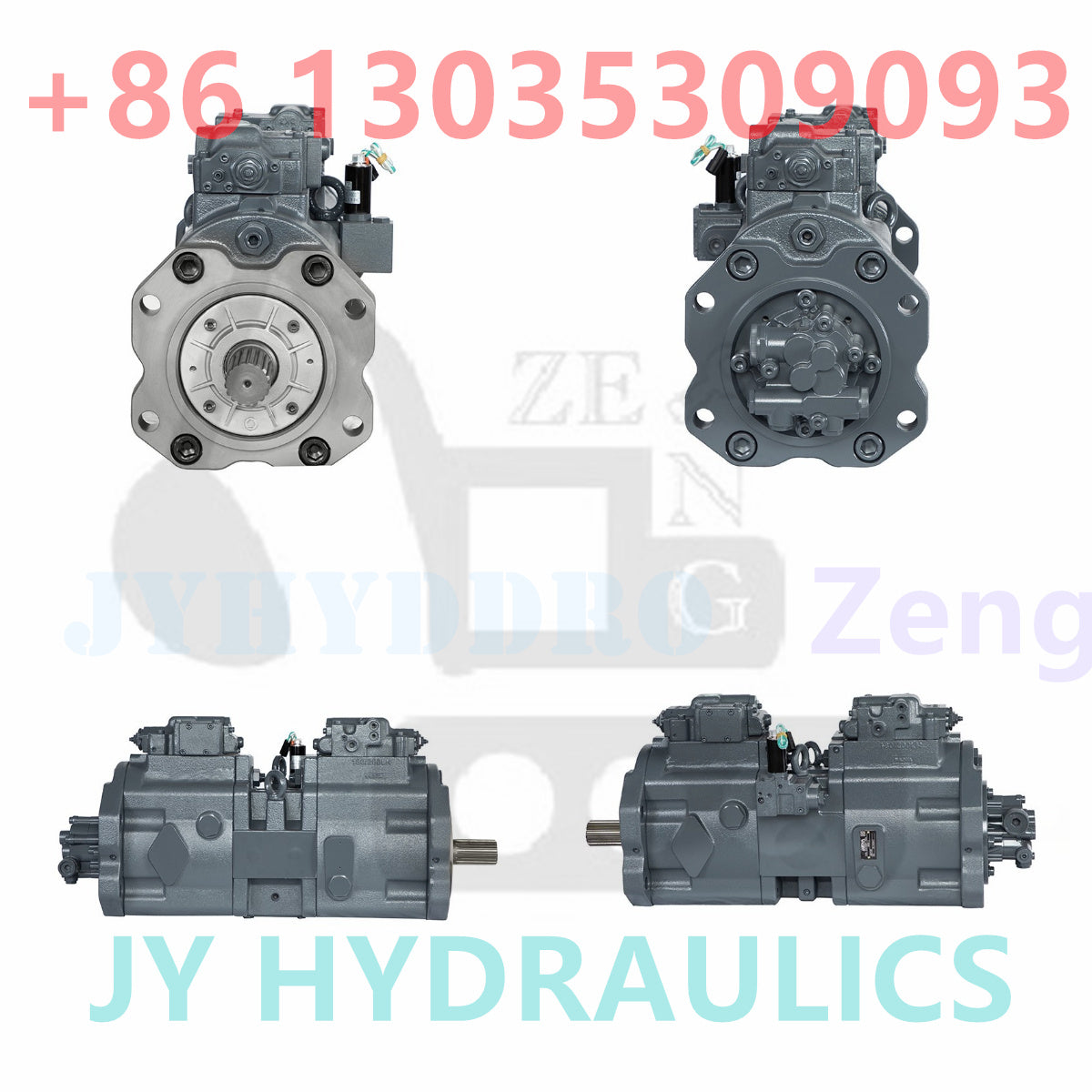 KAWASAKI K3V180DT-9N56 HYDRAULIC PUMP