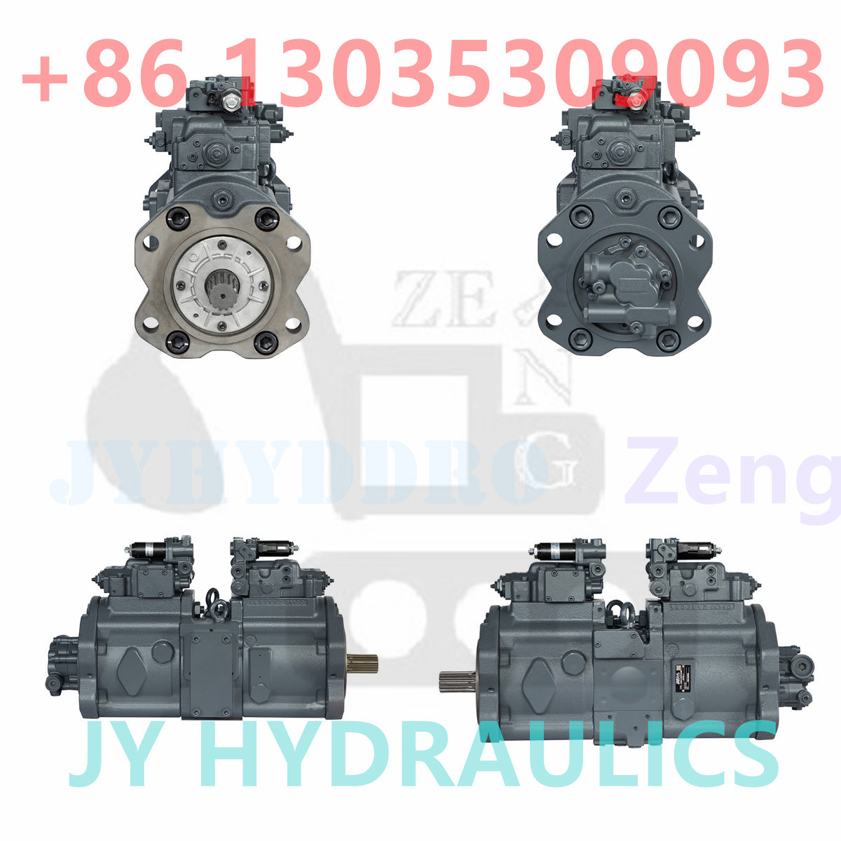 KAWASAKI K3V112DTP-9TCM (Negative flow control) HYDRAULIC PUMP