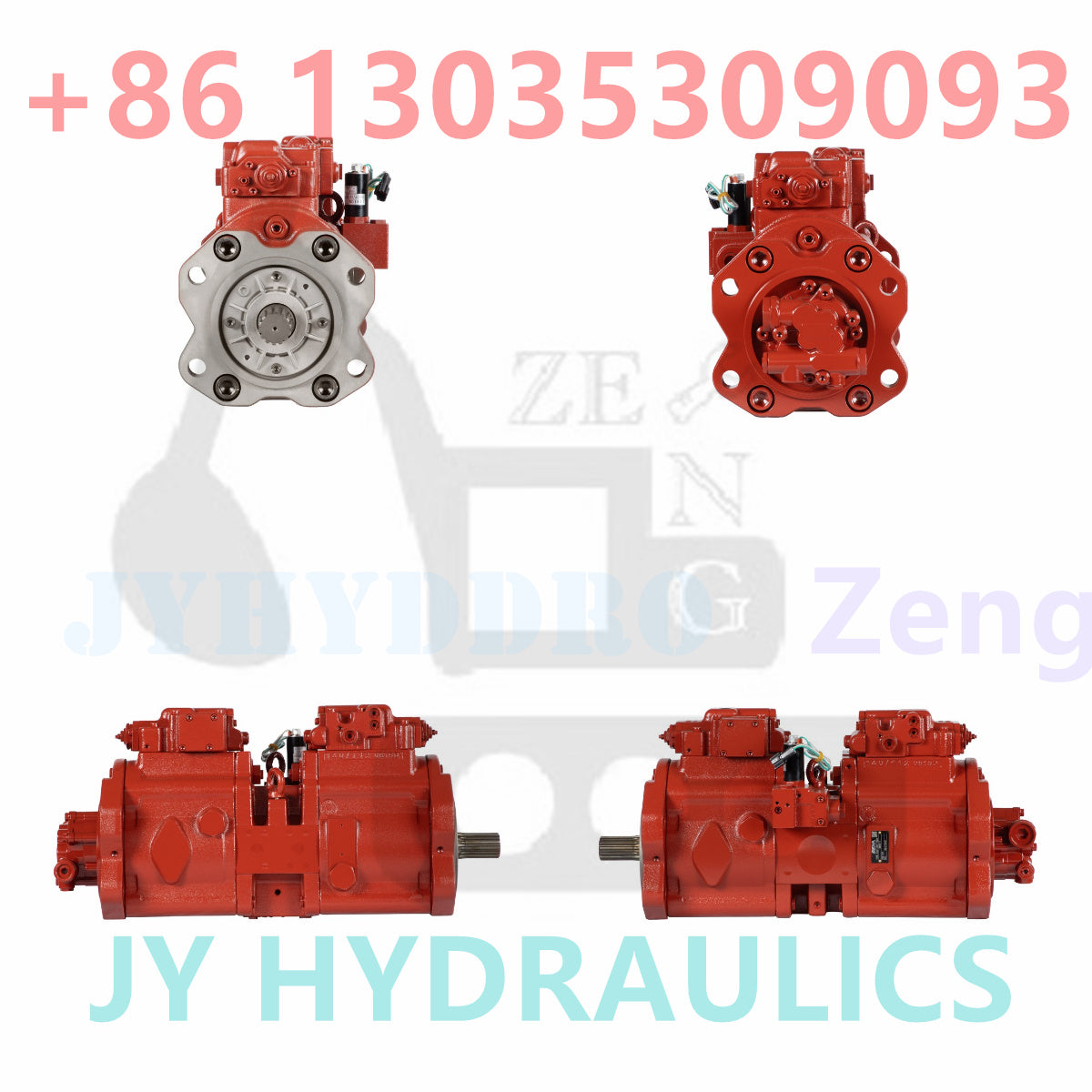 KAWASAKI K3V112DT-9N2A HYDRAULIC PUMP