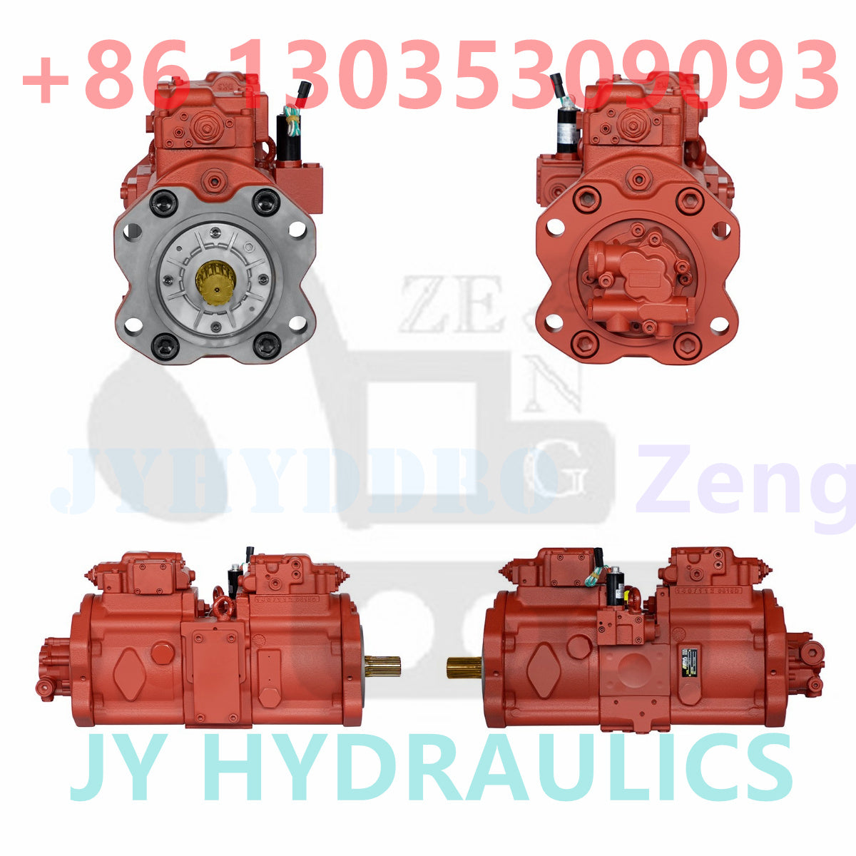 KAWASAKI K3V112DTP-9NE4 HYDRAULIC PUMP