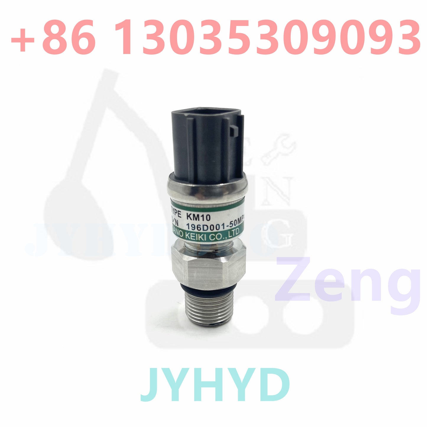 SANY SY215 EXCAVATOR KM10 196D001-50Mpa SENSOR
