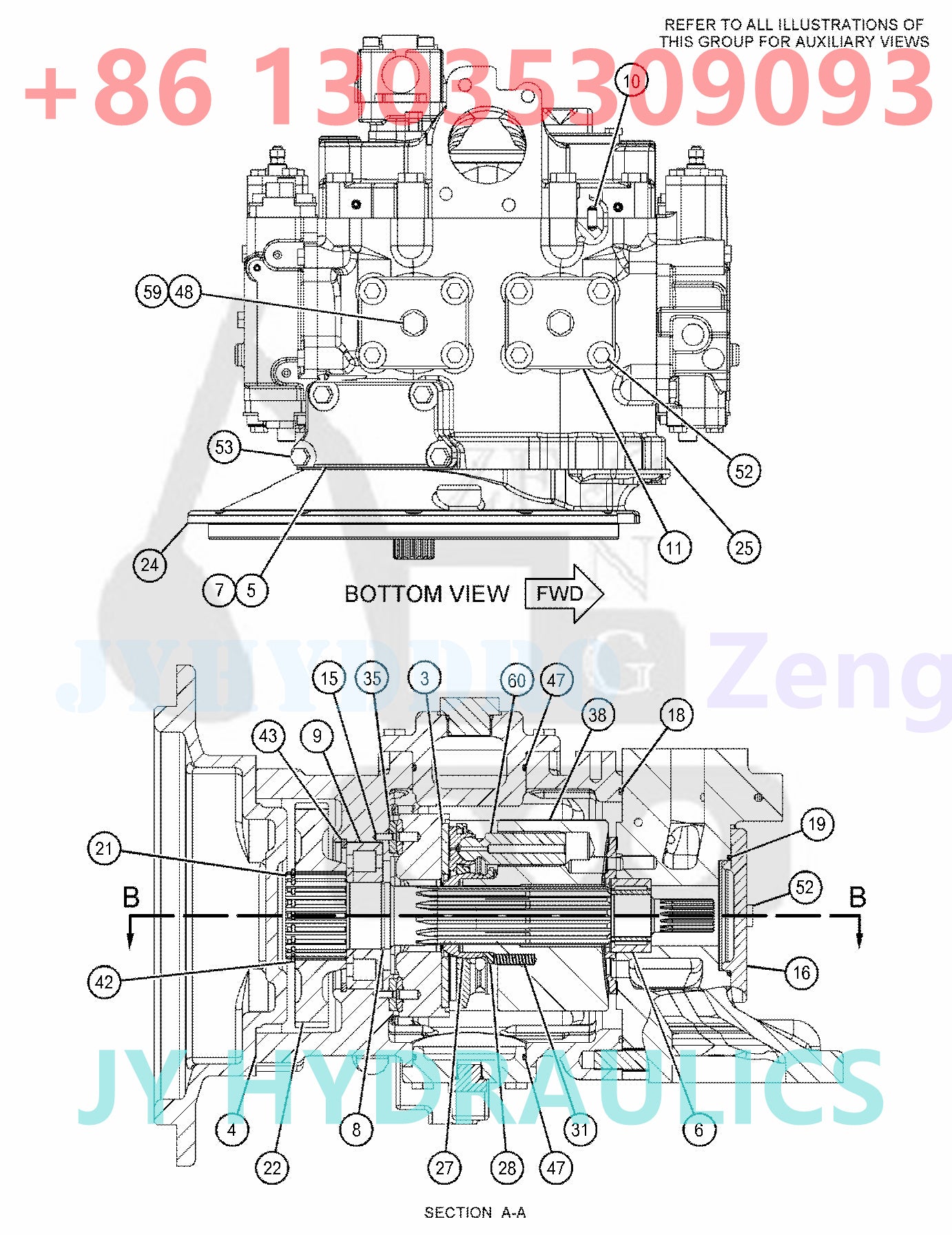 CATERPILLAR CAT320D2 CAT323D2 CAT323D2L EXCAVATOR 387-2626 436-6669 HYDRAULIC MAIN PUMP GP ROTARY GROUP