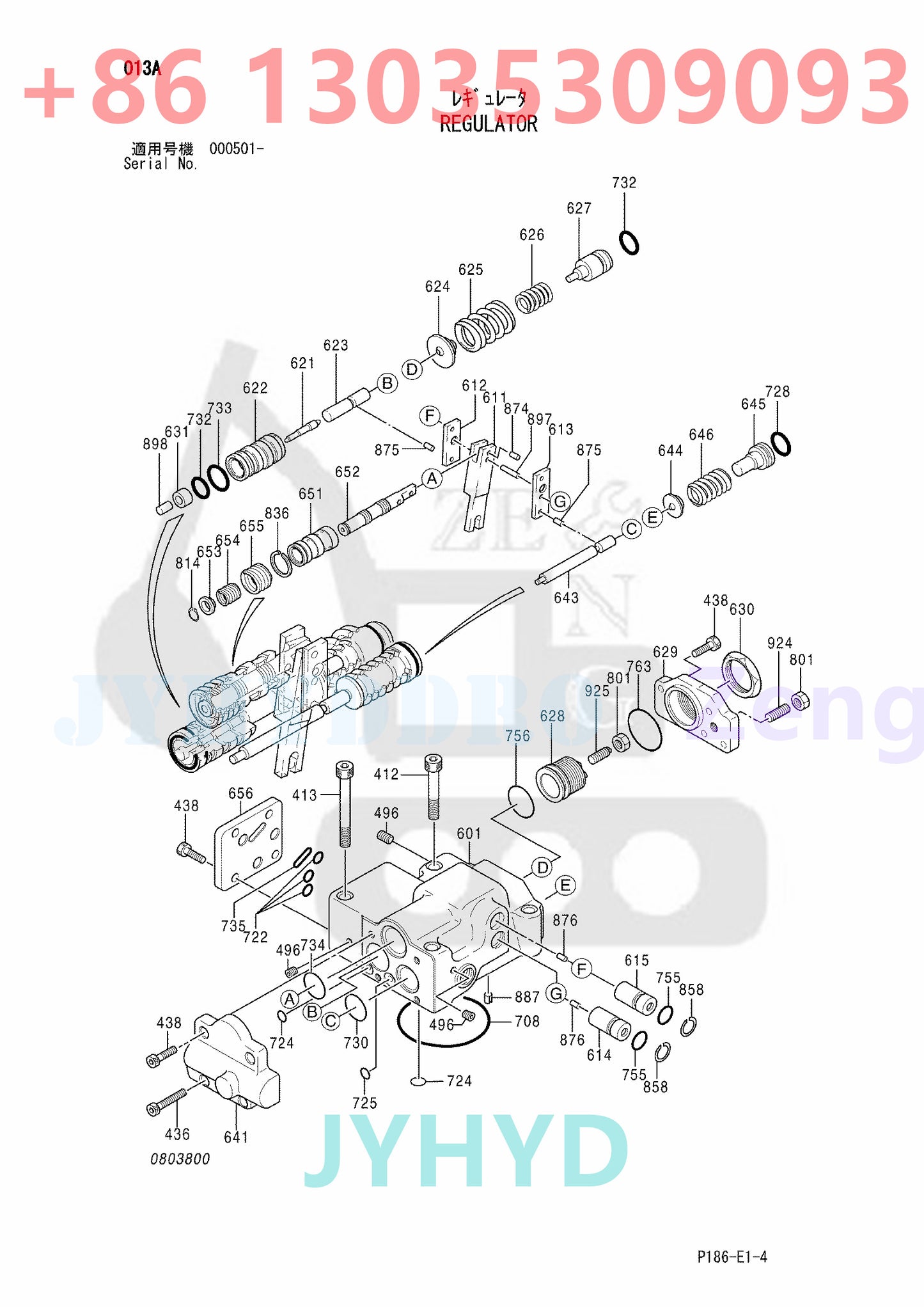 HITACHI EX2500 EX2500-5 EX2500-6 EX5600-6BH EX5600-6LD EXCAVATOR HYDRAULIC PUMP ROTARY GROUP AND SPARE PARTS