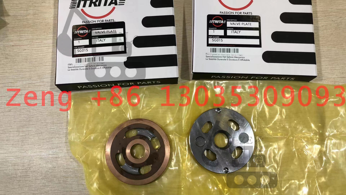 SG015 swing motor valve plate