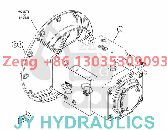 Caterpillar CAT320 CAT320E CAT323 excavator 489-3484 514-4877 531-9886 543-3687 hydraulic pump rotary group