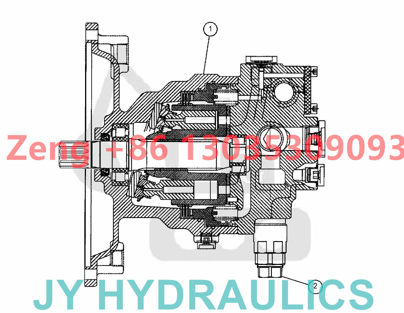 Caterpillar CAT320 CAT320GC CAT323 excavator 488-3075 489-3486 489-3487 515-6105 swing motor rotary group and spare parts