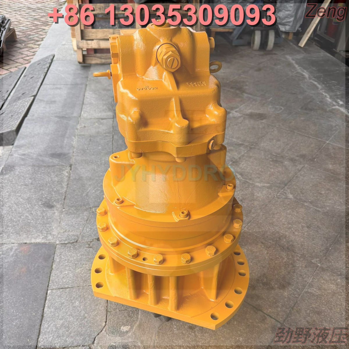 KOMATSU PC200-8 EXCAVATOR KMF125 SWING MOTOR ASSY