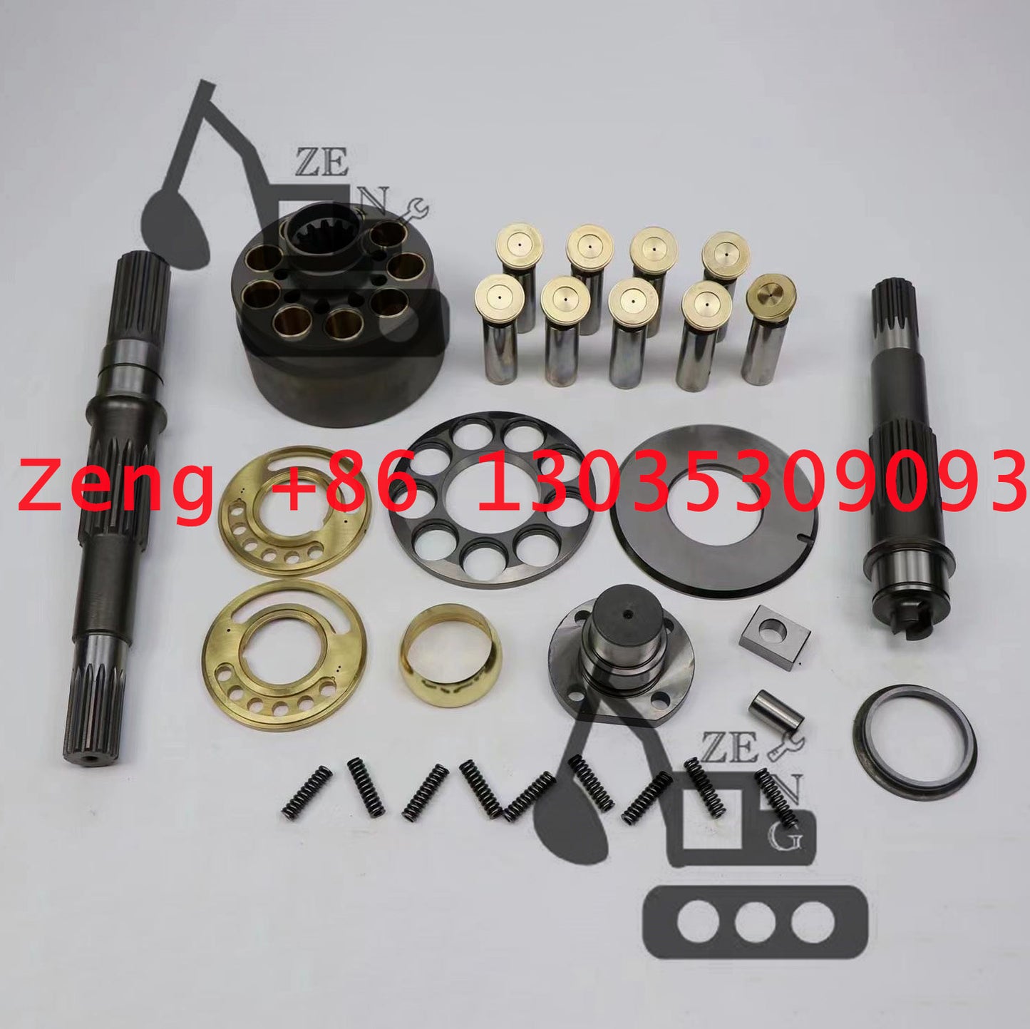 CATERPILLAR SBS120 hydraulic pump adjusting screws