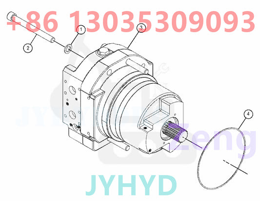CATERPILLAR CAT349D2L CAT352 CAT350 CAT352F-VG CAT349EL CAT349FL CAT349E EXCAVATOR TRAVEL MOTOR ROTARY GROUP