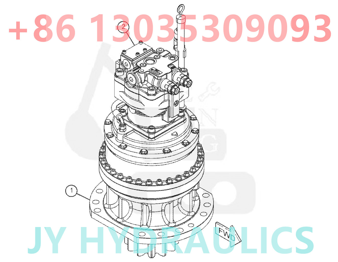 CATERPILLAR CAT349 CAT352 EXCAVATOR 521-3866 522-6897 522-6898 521-3867 522-6899 522-6900 SWING MOTOR ROTARY GROUP AND SPARE PARTS