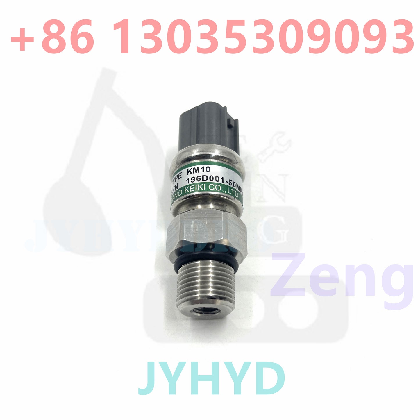 SANY SY215 EXCAVATOR KM10 196D001-50Mpa SENSOR