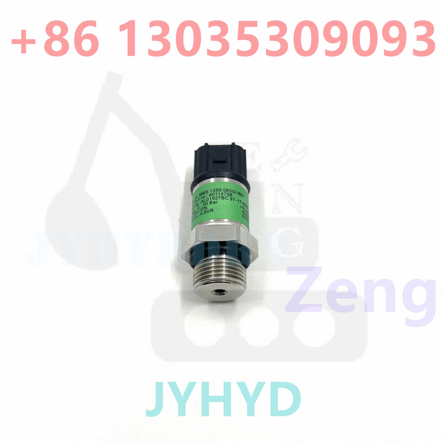 SANY SY215-9 EXCAVATOR MBS 1250 063G1861 60114798 AL01927BC 97-17 50Bar SENSOR