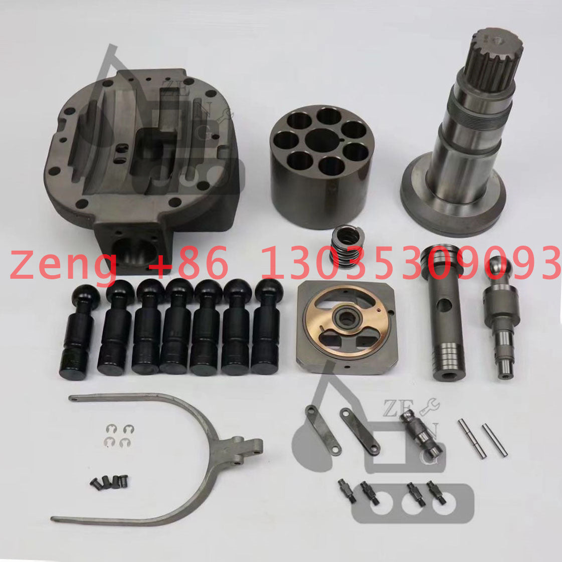 HPV145 hydraulic pump cylinder block rotor barrel