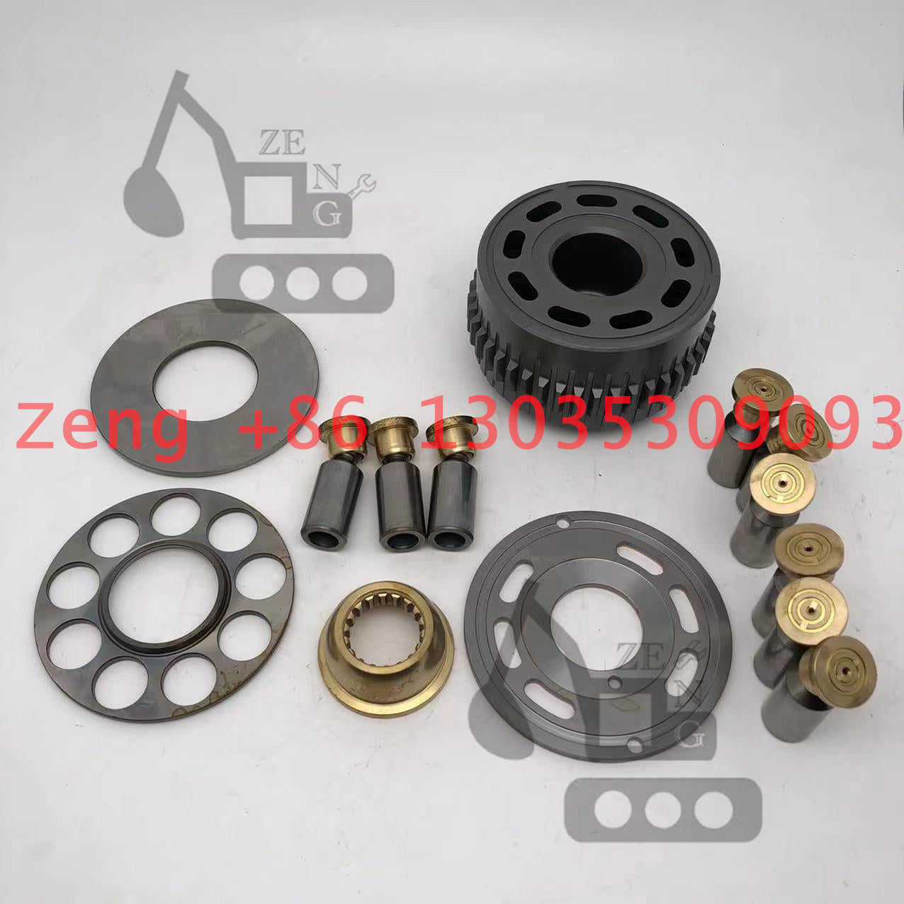 JEIL JMF64 hydraulic swing motor rotary group and spare parts for Hyundai R100S R150-9，Daewoo DH150-9 excavator