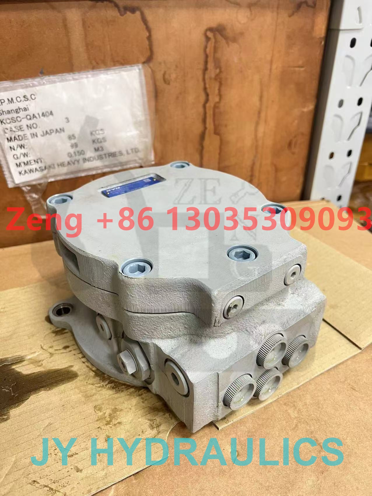 KAYABA original MSG-27P swing motor brake valve