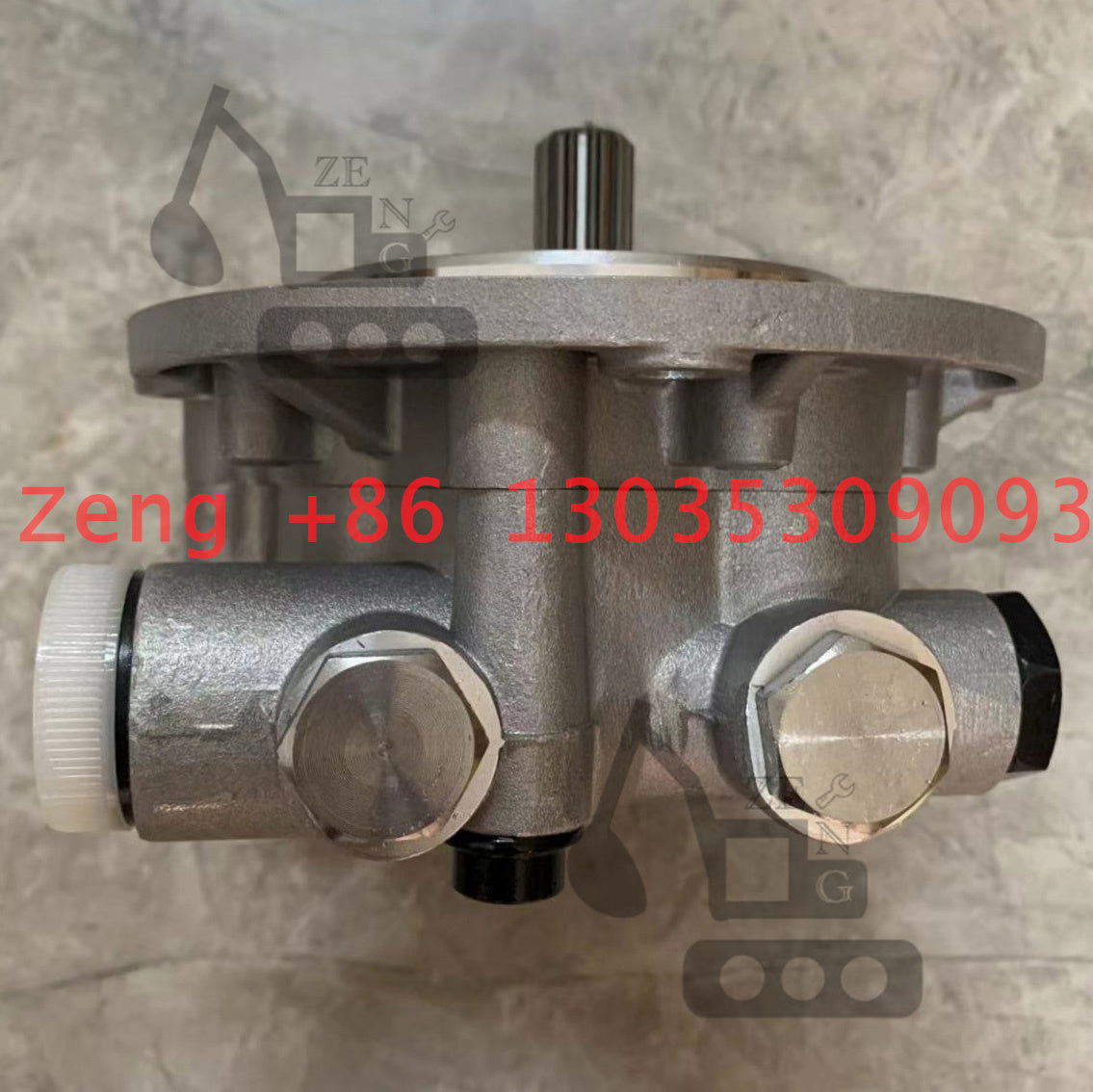 K7V63 hydraulic pump gear pump pilot pump