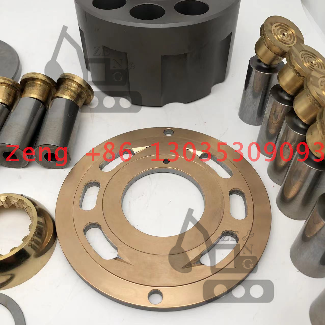 Kawasaki SBHSM151 hydraulic swing motor rotory group and spare parts for Sumitomo SH210-6，Sany SY215 excavator