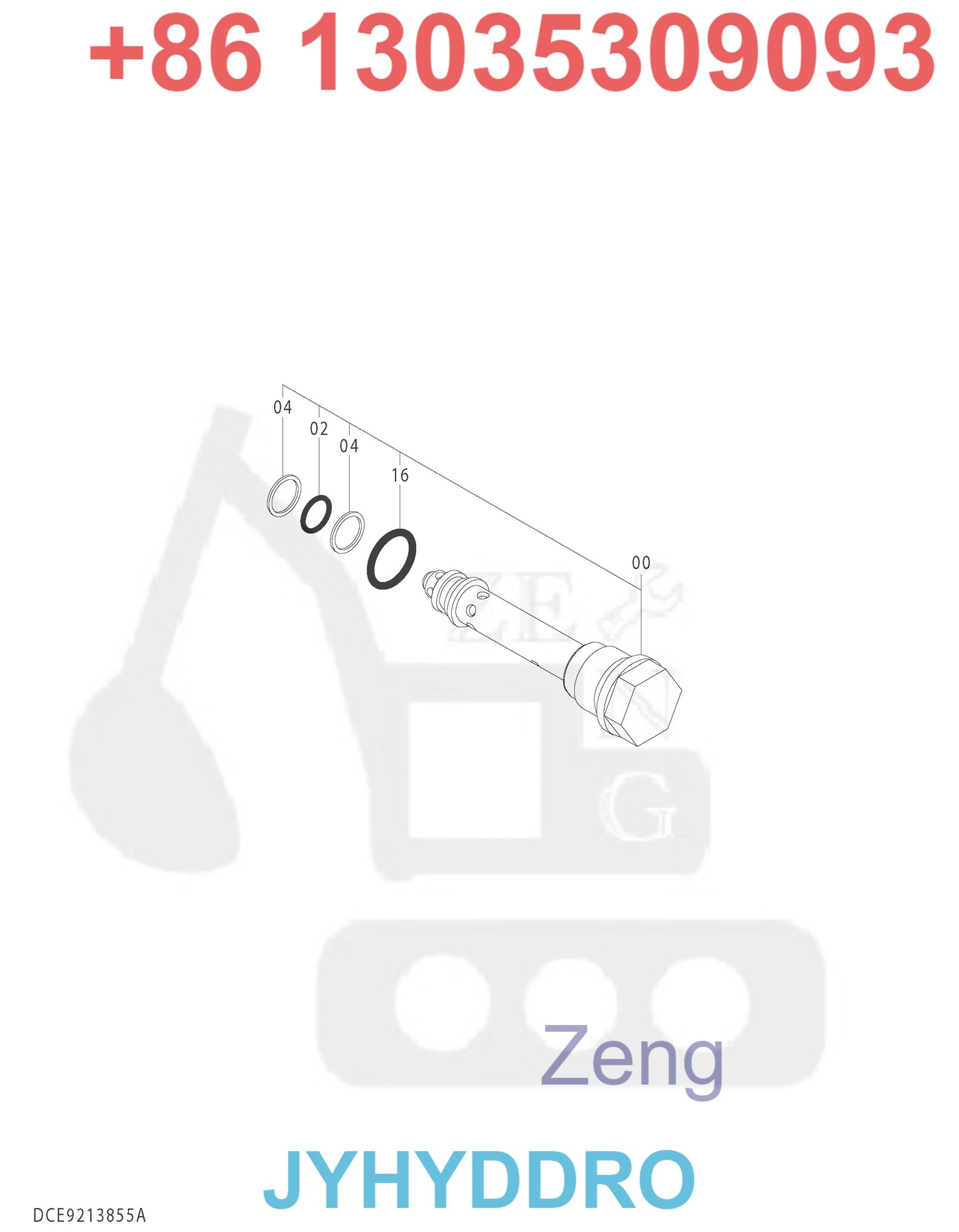 HITACHI 9281841 9281842 TRAVEL MOTOR ROTARY GROUP AND SPARE PARTS