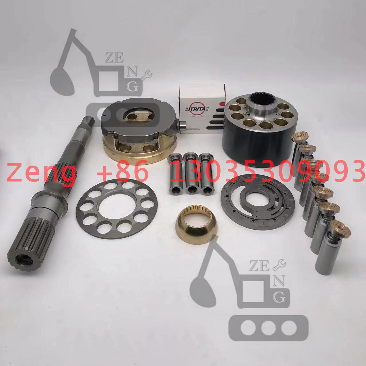 HPD56 LPD56 PC120-8 PC128UU-6 PC130-8 PC138-8 DPA56 hydraulic pump cylinder block rotor