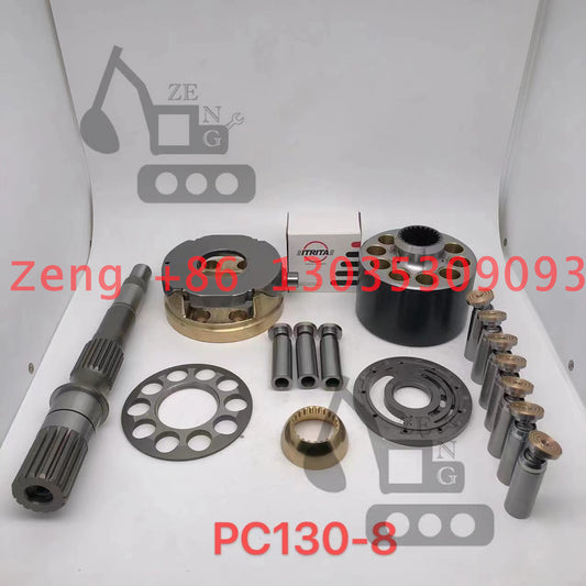 KOMATSU PC130-8 PC138US-8 excavator 708-3D-00020 708-3D-01020 hydraulic pump parts