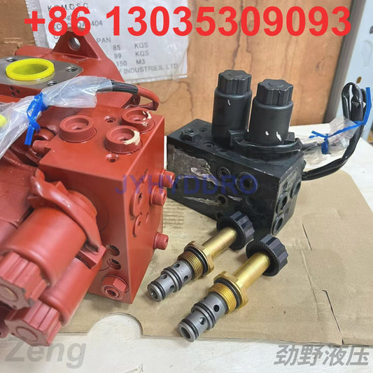 WACKER NEUSON EZ26 EXCAVATOR PVD-2B-40P-16G5-4191B HYDRAULIC PUMP WITH SOLENOID VALVE