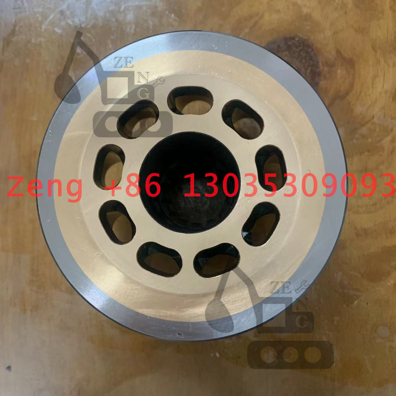 SBS120E CAT320D2 hydraulic pump cylinder block rotor