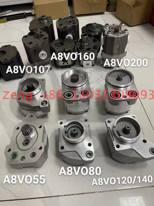 A8VO55 A8VO80 A8VO107 A8VO120 A8VO140 A8VO160 A8VO200 A8VO225 hydraulic pilot gear pump
