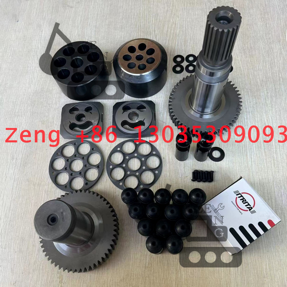 A7VO107 hydraulic pump drive  shaft