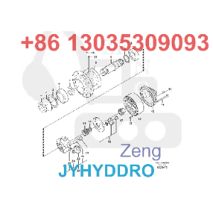 VOLVO EC700B EXCAVATOR SWING GEARBOX PARTS