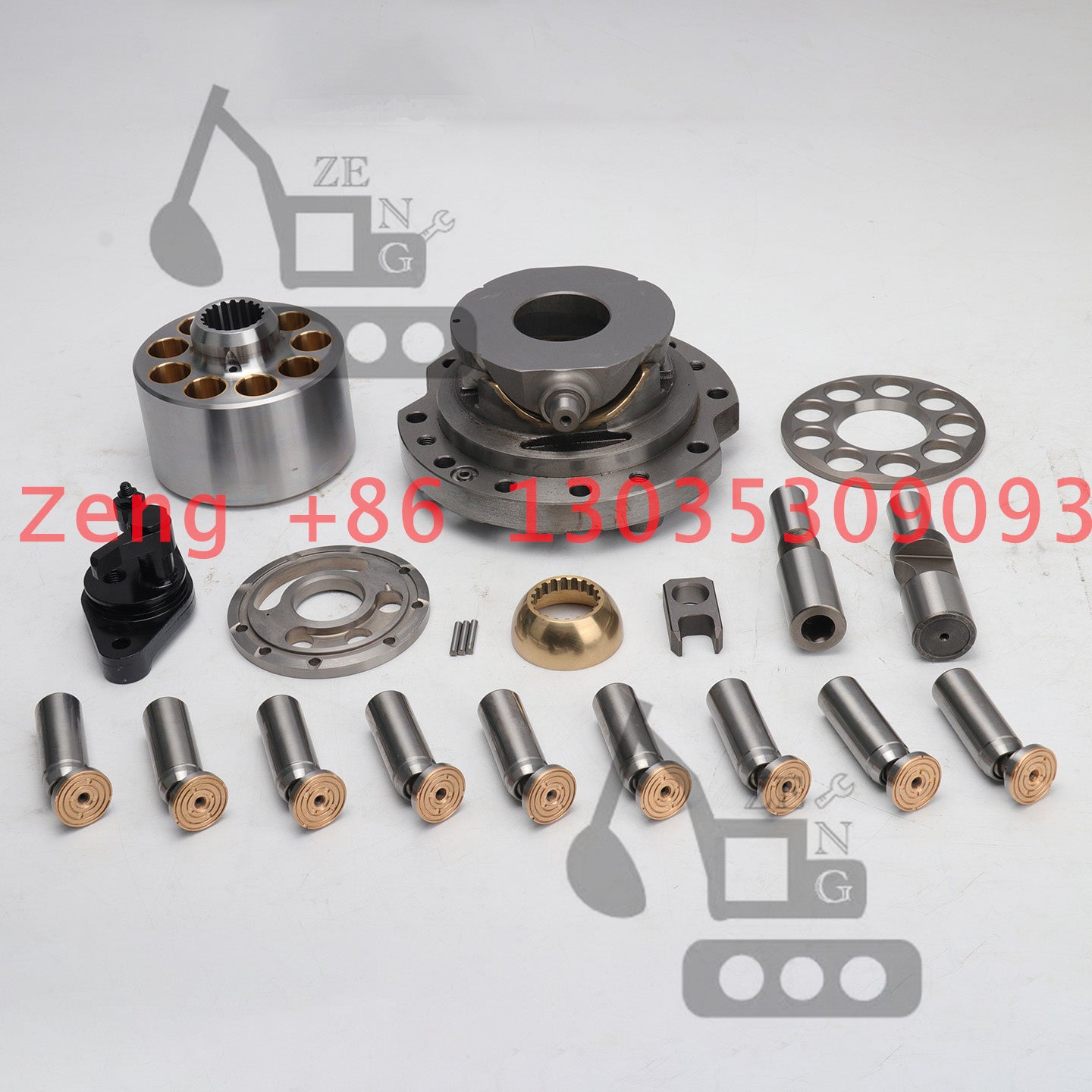 Komatsu HPV75 hydraulic pump rotary group and spare parts used for Komatsu PC60-6 PC60-7 PC60-8 PC78S-5 excavator