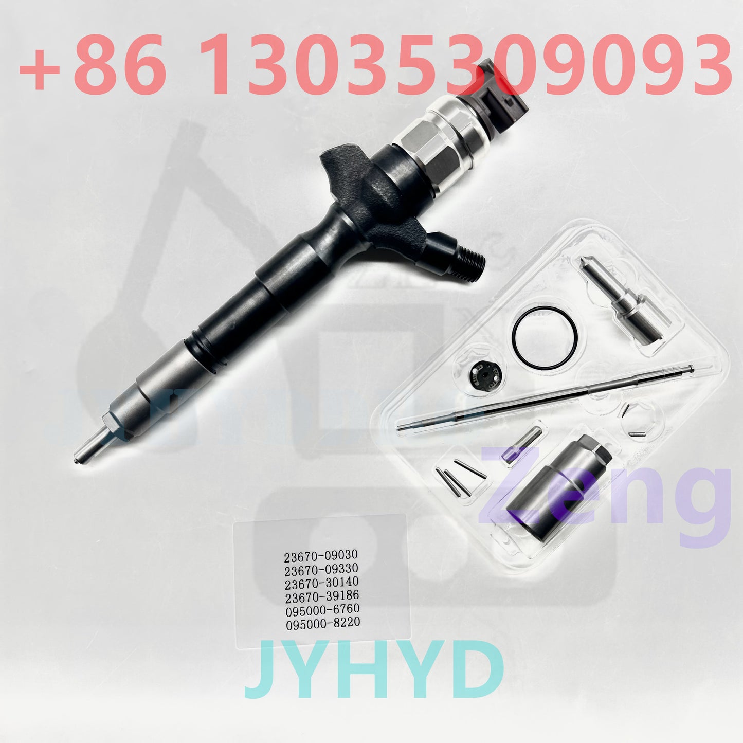 23670-09030 23670-09330 23670-30140 23670-39186 095000-6760 095000-8220 INJECTOR