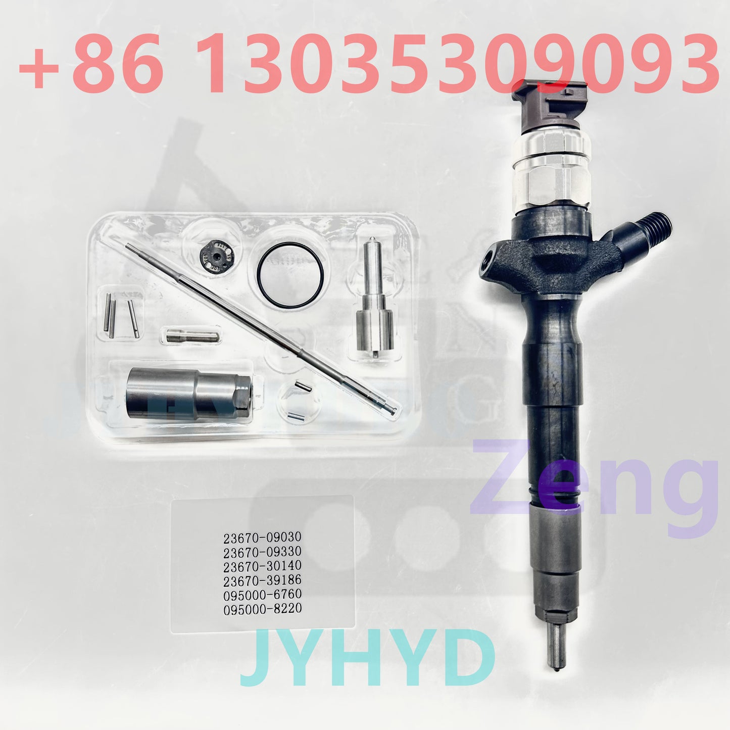 23670-09030 23670-09330 23670-30140 23670-39186 095000-6760 095000-8220 INJECTOR