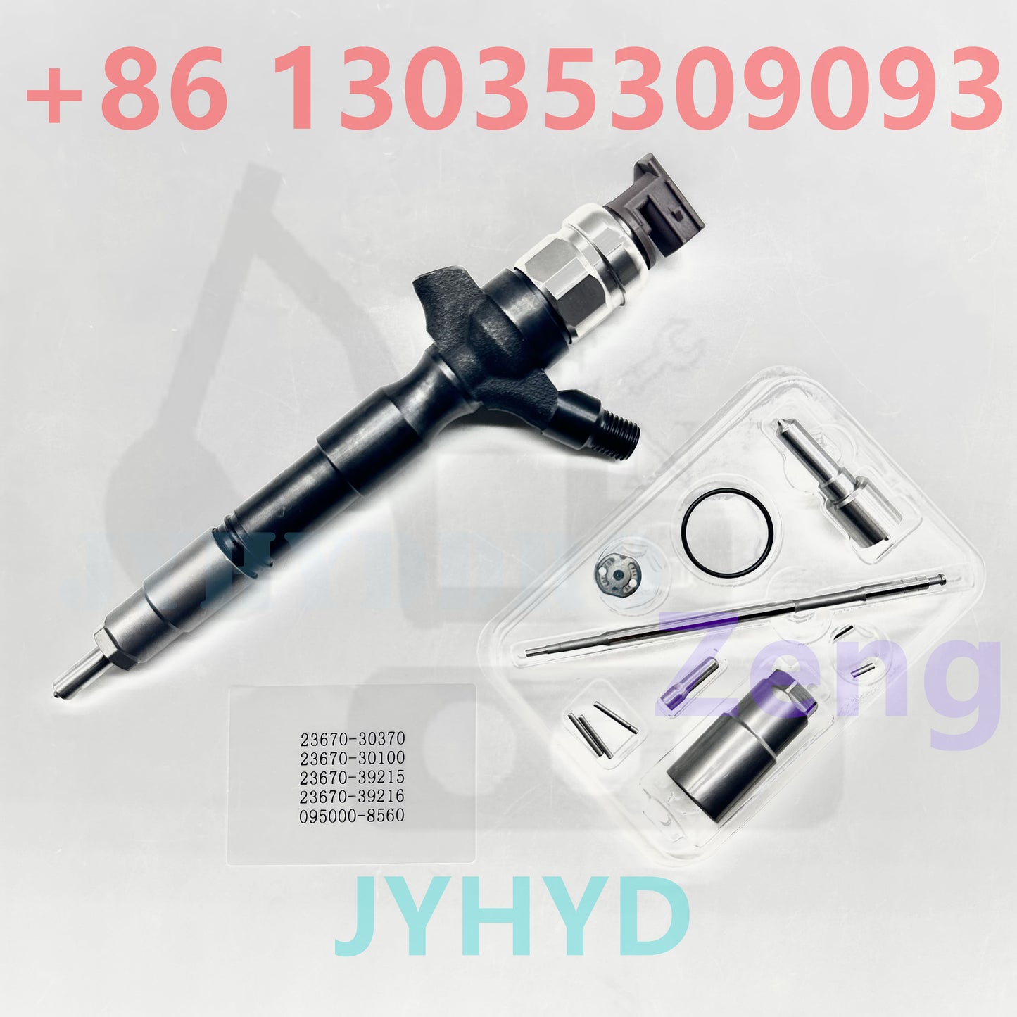 23670-30370 23670-30100 23670-39215 23670-39216 095000-8560 INJECTOR