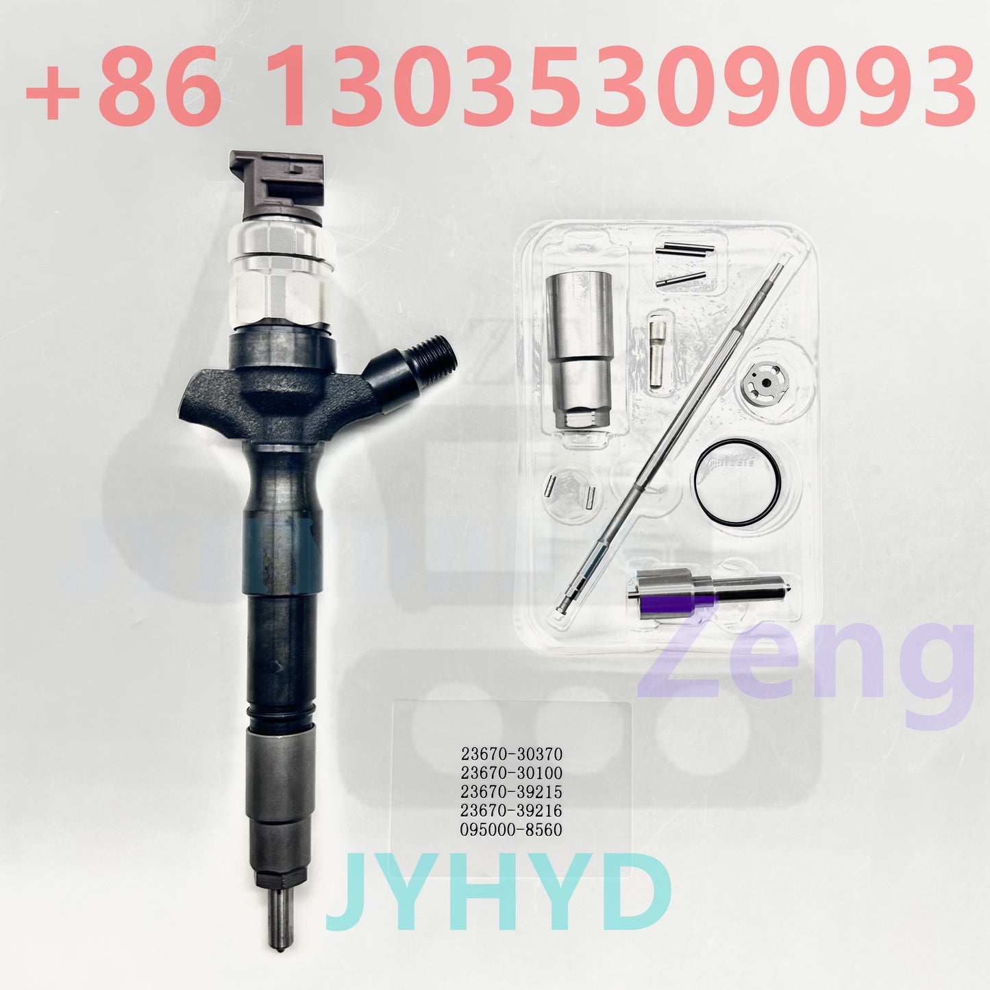 23670-30370 23670-30100 23670-39215 23670-39216 095000-8560 INJECTOR