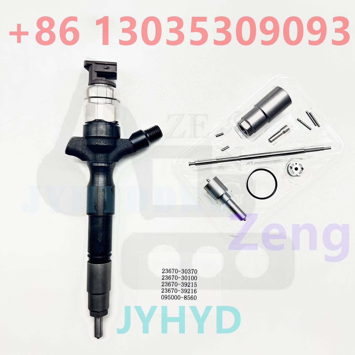 23670-30370 23670-30100 23670-39215 23670-39216 095000-8560 INJECTOR