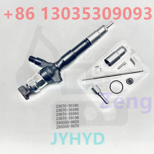 23670-30190 23670-30380 23670-39385 23670-39196 295050-0820 295050-0070 INJECTOR