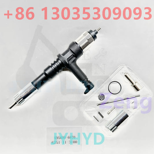 095000-6070 6251-11-3100 INJECTOR