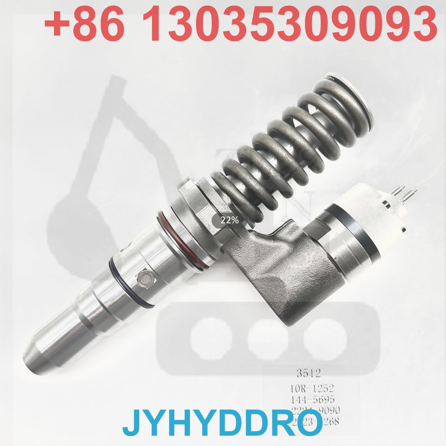 3212 10R-1252 144-5695 2224-9090 2123-4268 INJECTOR