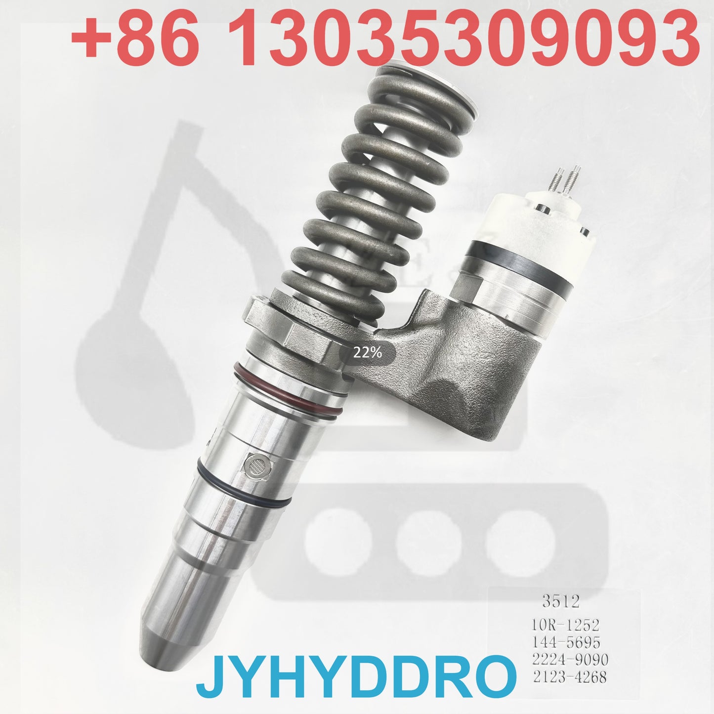 3212 10R-1252 144-5695 2224-9090 2123-4268 INJECTOR