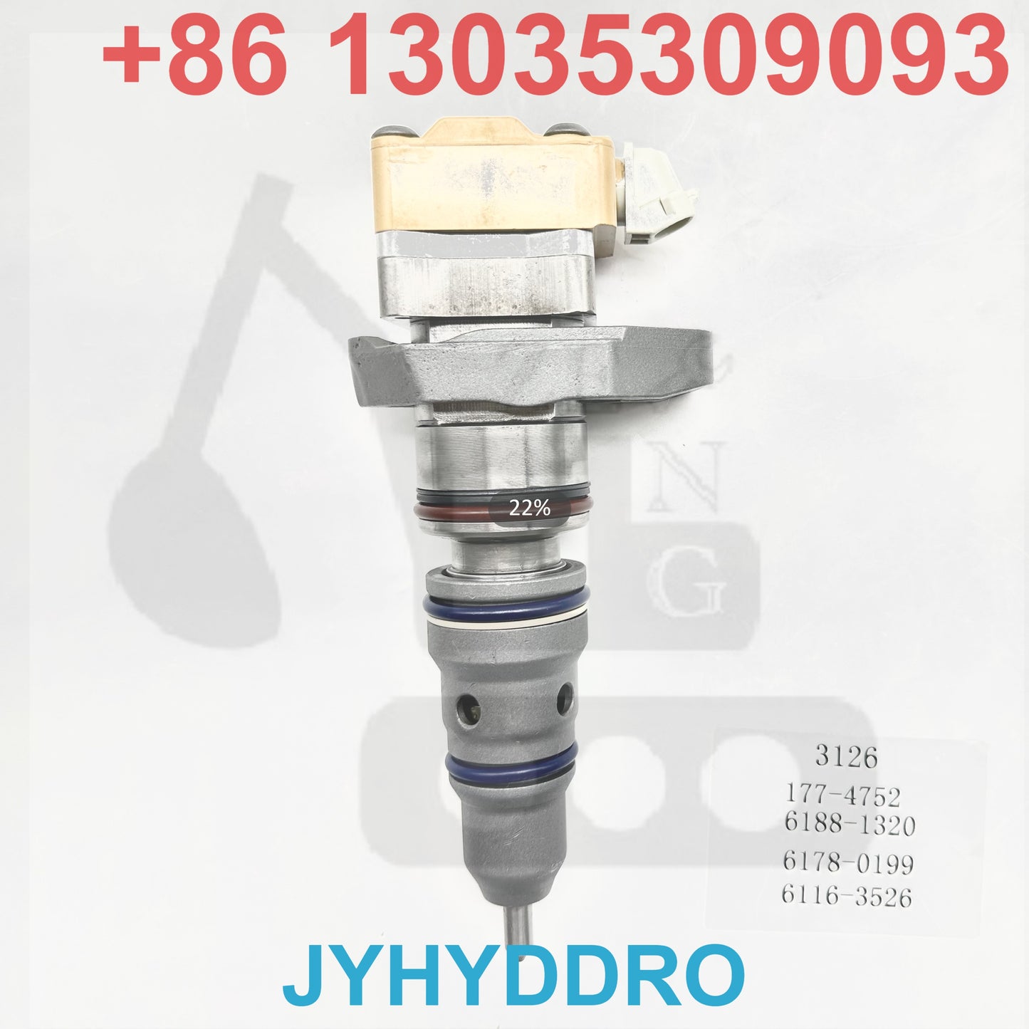 3126 177-4752 6188-1320 6178-0199 6116-3526 INJECTOR