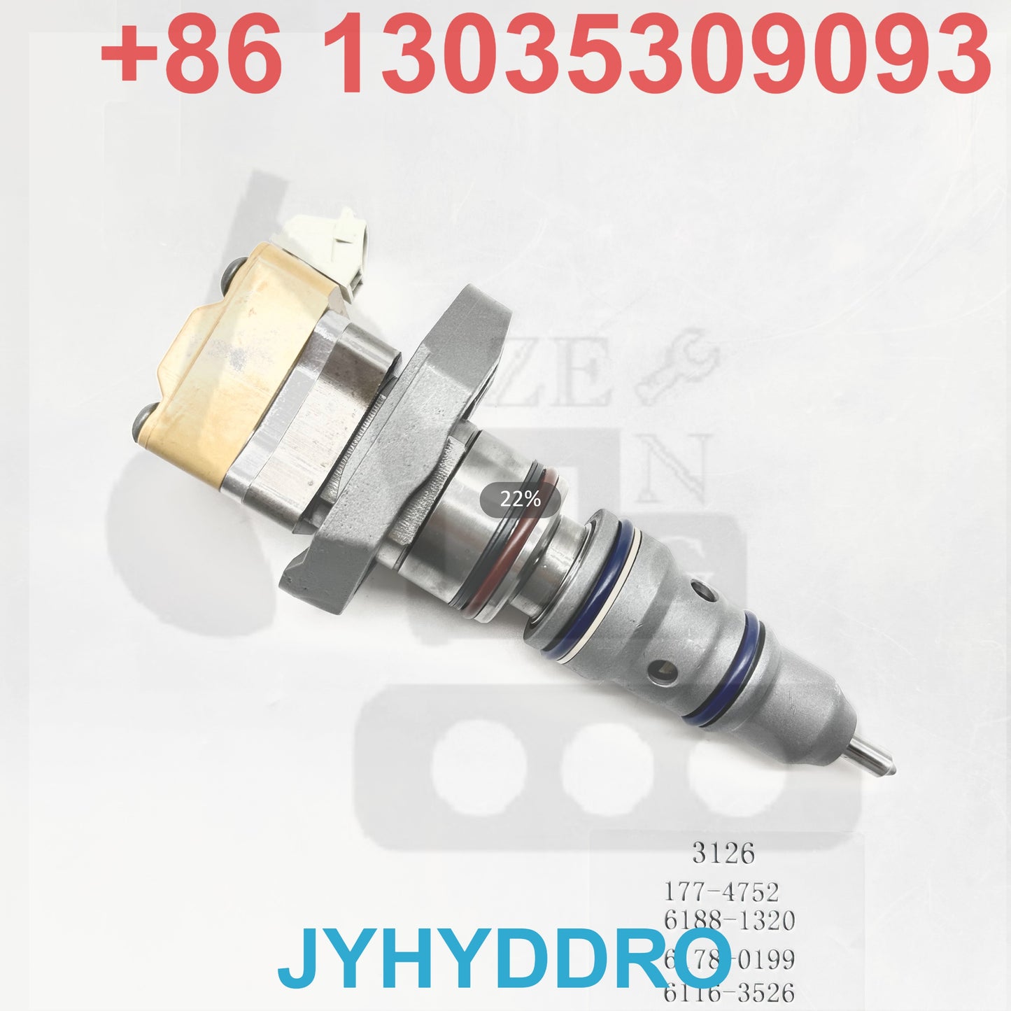 3126 177-4752 6188-1320 6178-0199 6116-3526 INJECTOR