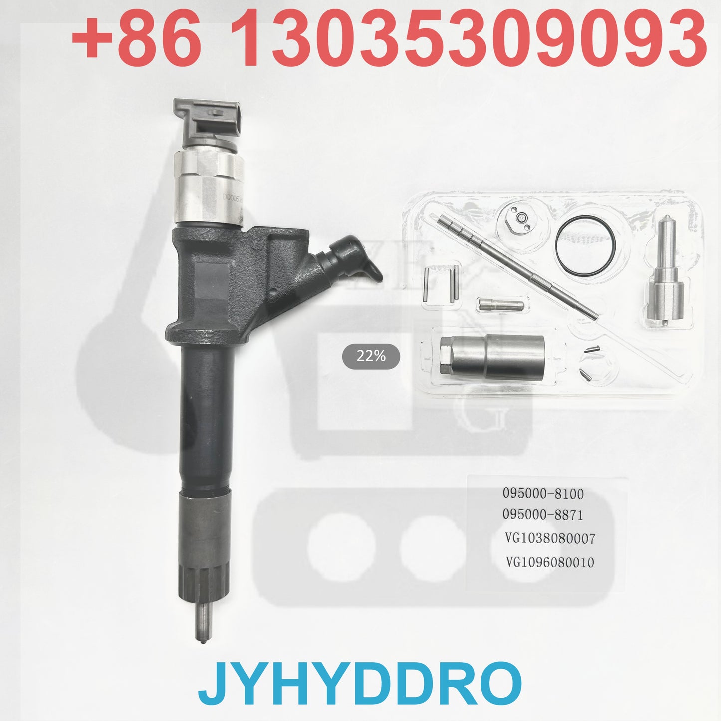 095000-8100 095000-8871 VG1038080007 VG1096080010 INJECTOR
