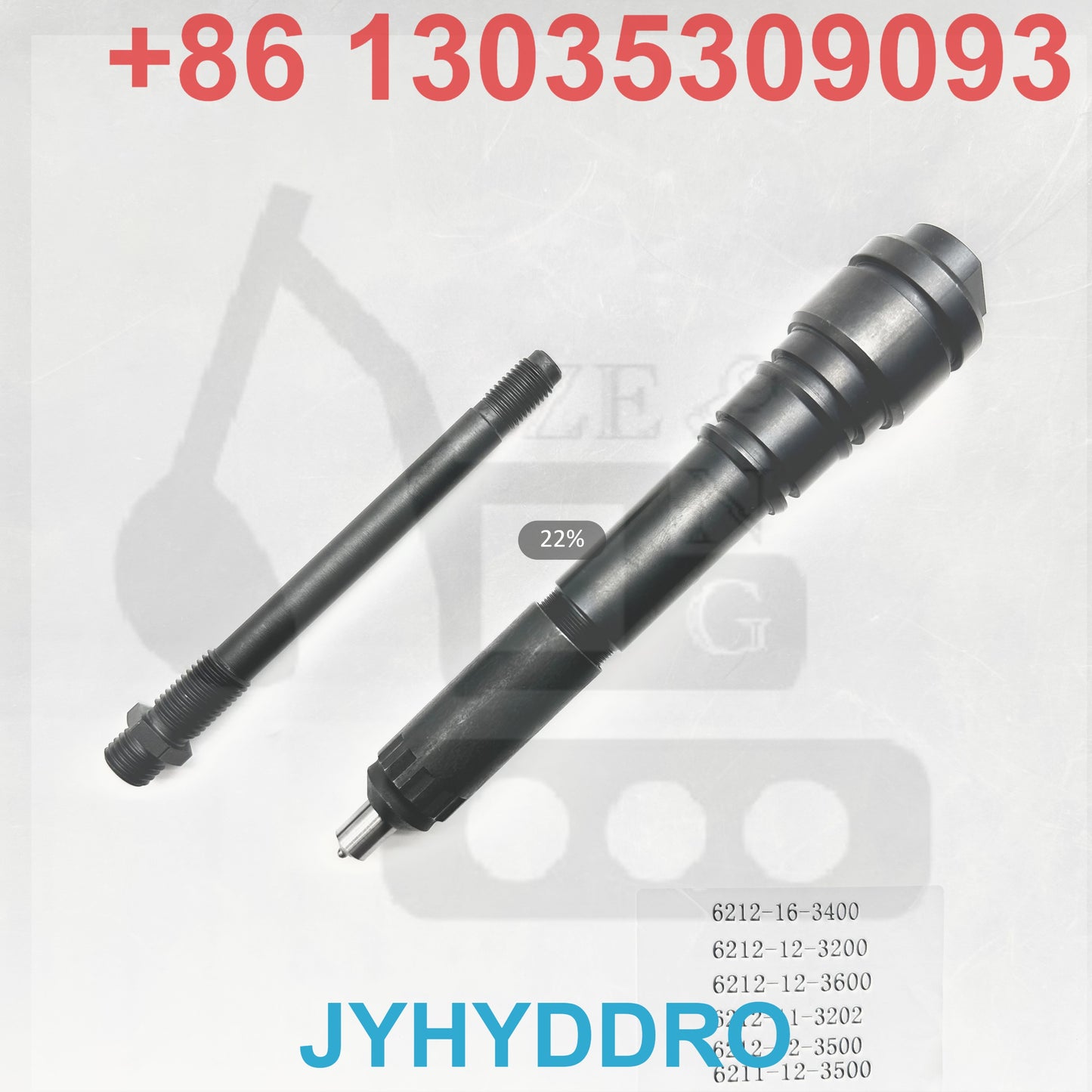 6212-16-3400 6212-12-3200 6212-12-3600 6212-11-3202 6212-12-3500 6211-12-3500 INJECTOR