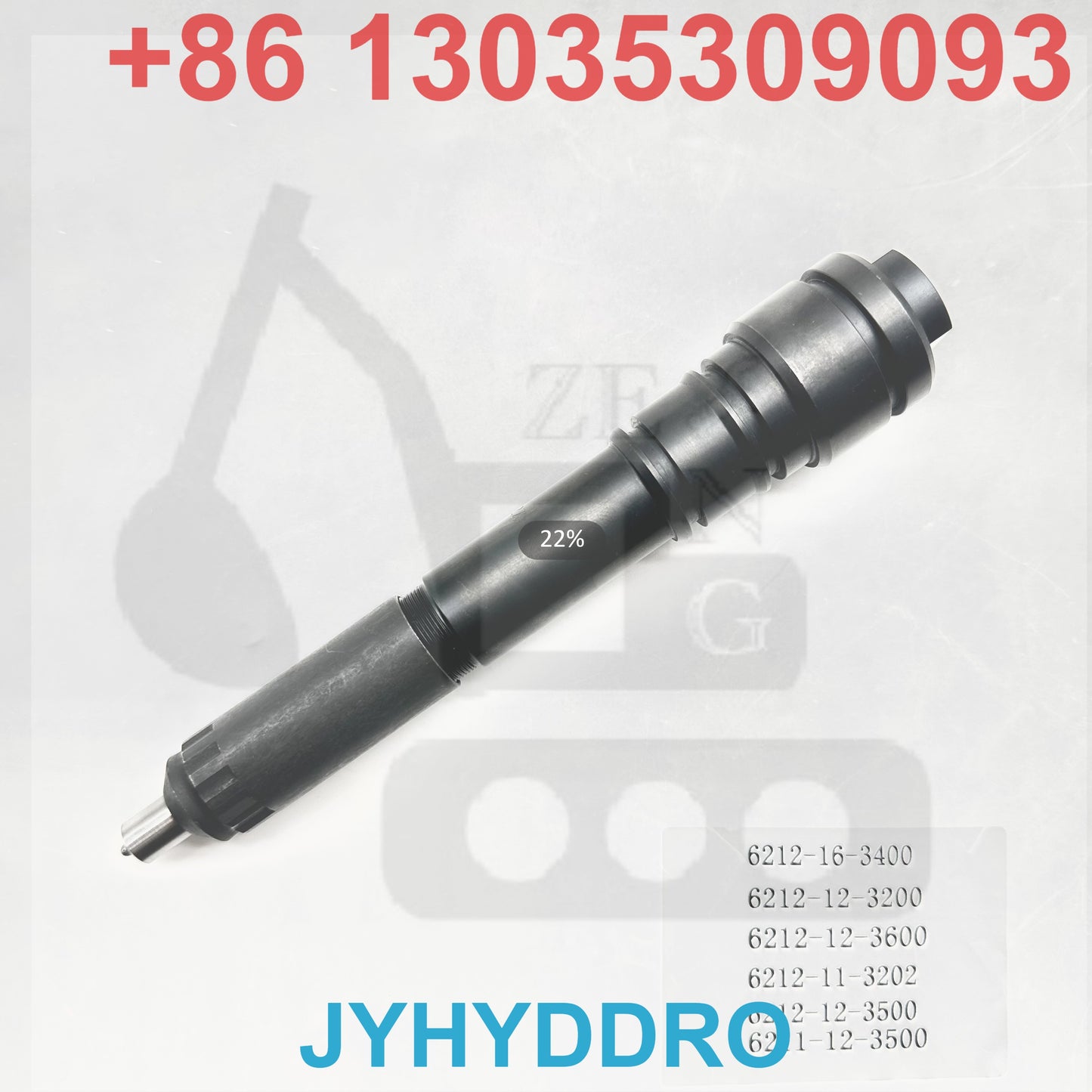 6212-16-3400 6212-12-3200 6212-12-3600 6212-11-3202 6212-12-3500 6211-12-3500 INJECTOR