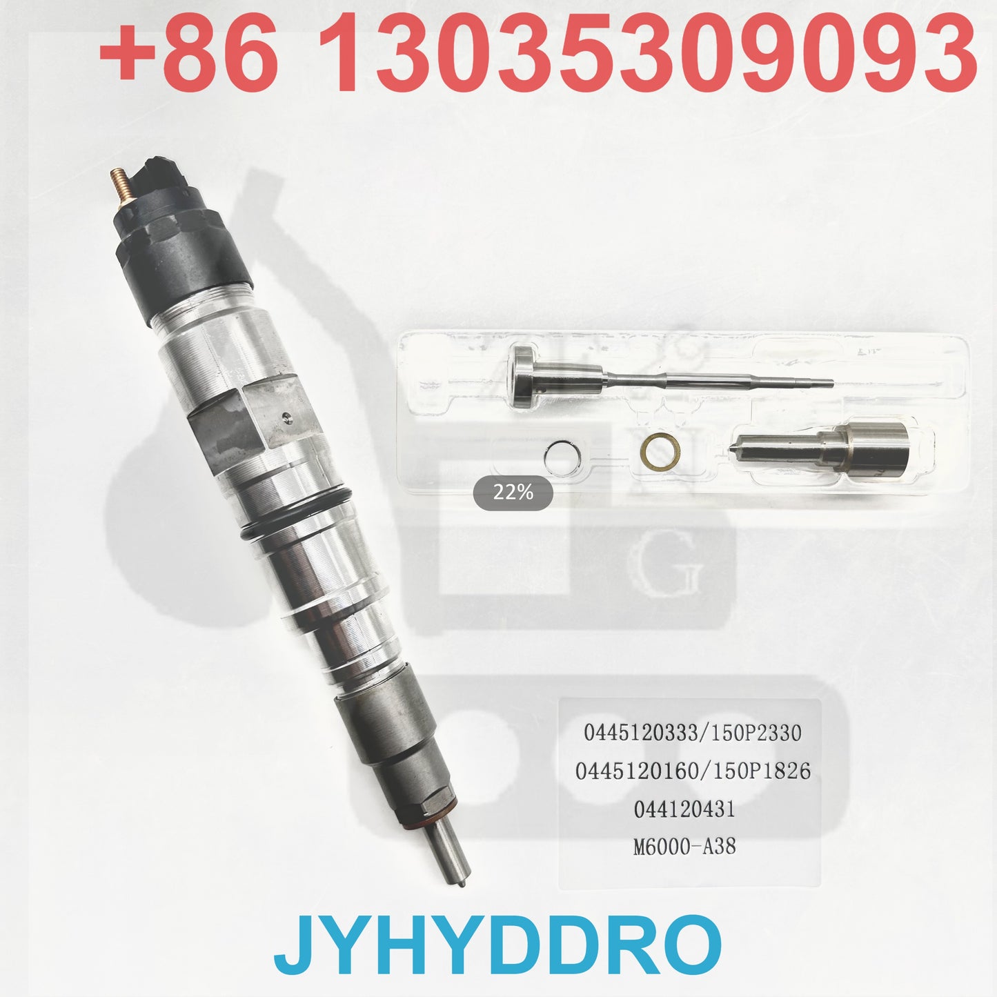 0445120333 150P2330 0445120160 150P1826 044120431 M6000-A38 INJECTOR