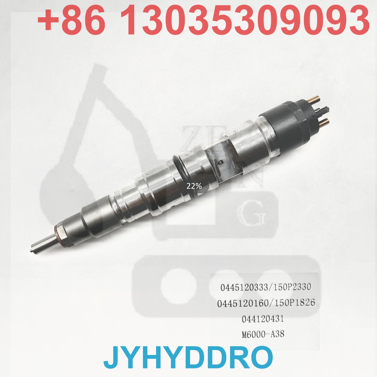 0445120333 150P2330 0445120160 150P1826 044120431 M6000-A38 INJECTOR