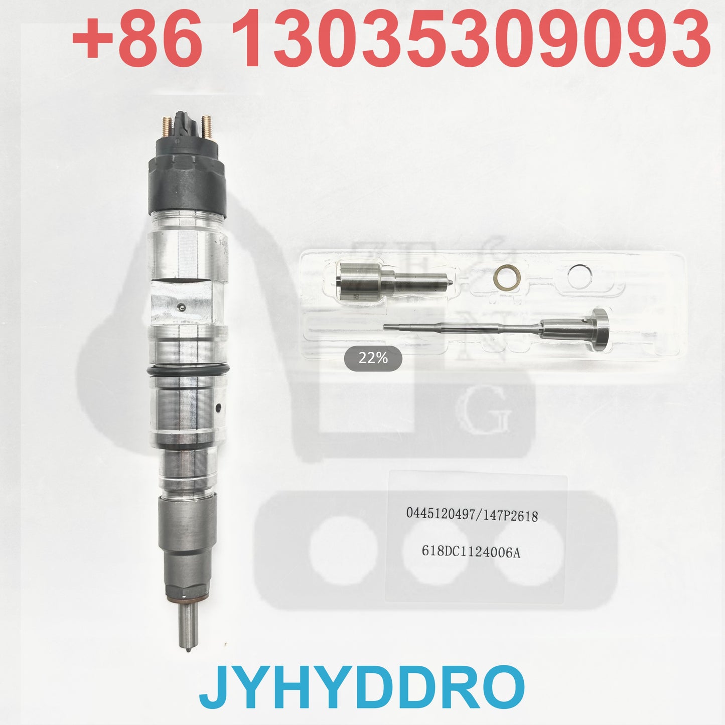 0445120497 147P2618 618DC1124006A INJECTOR