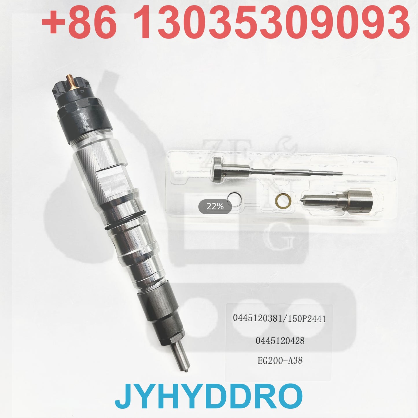0445120381 150P2441 0445120428 EG200-A38 INJECTOR